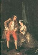 HOGARTH, William Before the Seduction and After sf oil painting reproduction